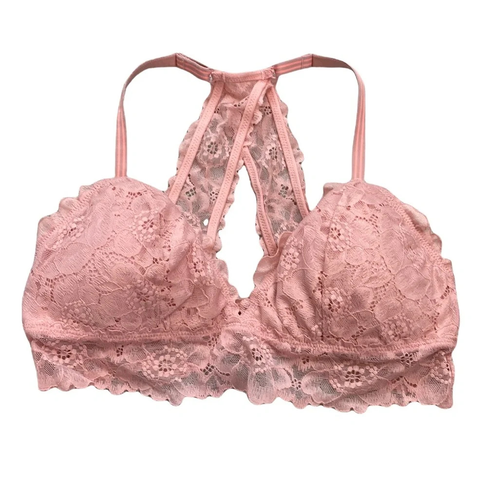 Aerie Racer Back Lace Bralette